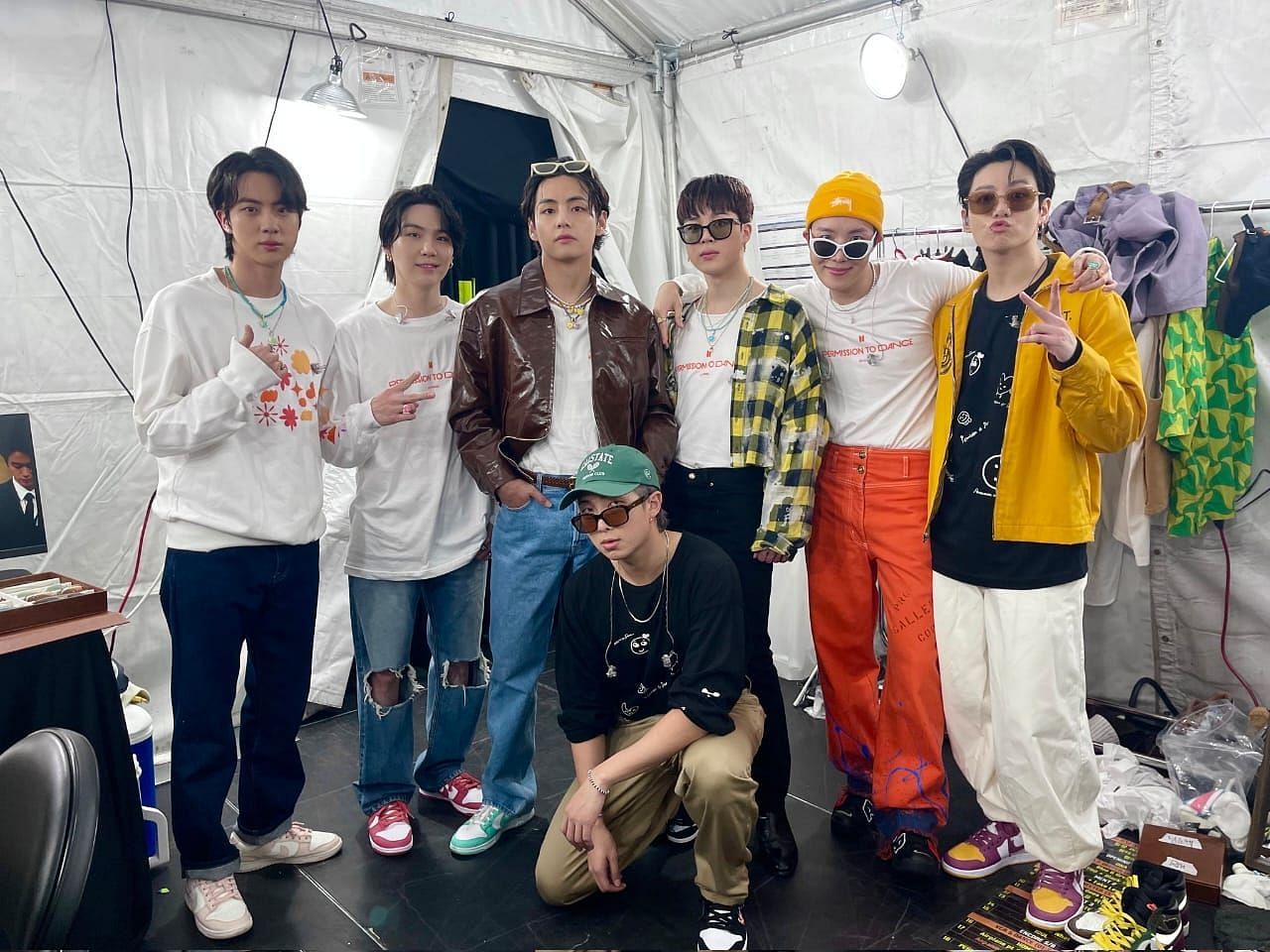 Featuring BTS (Image via @bts_bighit/X)